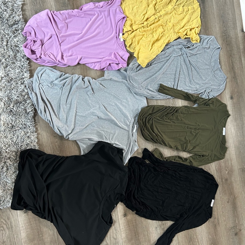 Assorted Color Long Sleeve Tops
